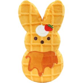 Animal Adventure | Shaggy Bunny Peeps | 9" Collectible Plush |Waffle Brunch Bunny