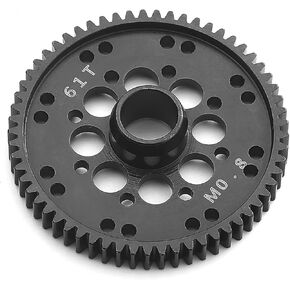 RC Car 0.8M 61T Steel Spur Gear Metal Gear ARA311100 Main Gear for Arrma 1/10 Gorgon 4X2 MEGA Monster Truck RC Car