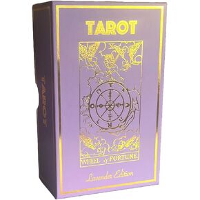 Lavender Tarot & Guide | Classic Tarot Design and Gold Foil