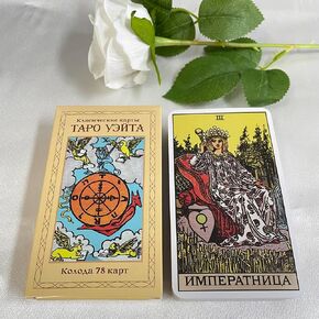 Tarot Cards，78 Classic Tarot Deck,Tarot Cards for Beginners Tarot Cards with Meanings on Them