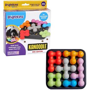 Brightkins Kanoodle Dog Edition, Interactive Dog Toys, Dog Puzzle Toy, Enrichment Toy for Dogs, Dog Slow Feeder, 1 Piece