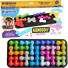 Brightkins Kanoodle Dog Edition Large, Interactive Dog Toys, Enrichment Toy for Dogs, Slow Feeder