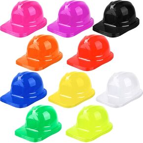 30 PCS Kids Kids Construction Worker Hats Bulk Plastic Classy Construction خوذات السلامة أغطية السلامة للأطفال في عيد الهالوين.