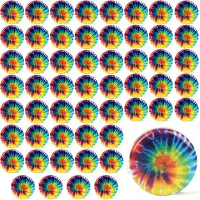 55 PCS Rainbow Yoyos Metal Yo Yo Toys مع تصاميم ملونة حفل عيد ميلاد يفضلات Goodie Bag Fillers Stockers Stockers Austracts Razer