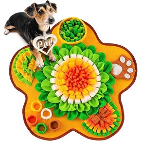Interactive Snuffle Mat for Dogs, Enrichment Toys for Mental Stimulation and Slow Feeding, Durable and Machine Washable Sniff mat, Perfect for Reducing Boredom and Promoting Healthy Eating Habits