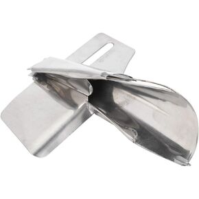 Metal Multiple Double Needle Waistband Sewing Machine Accessories, Sturdy, 10, Easy to Install, Essential Part for Sewing Hemmer (Entrance 3-1/2 Exit 1-3/8)