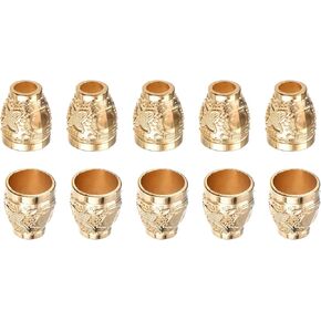 Bell Stopper - Good for DIY Drawstring Lanyard Backpack Alloy Conical Cord Ends Lock Cord Rope Fastener Ends Stopper