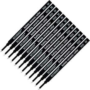 12 Pack - Schmidt 888 Black Medium Rollerball Refill
