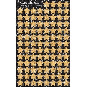 Trend Enterprises ، Inc. Gold Sparkle Stars SuperShapes ملصقات sparkle ، 400 ct