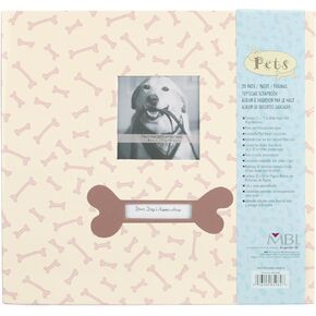Mbi Pet Post Bound Album W/window 12x12-dog By Mbi