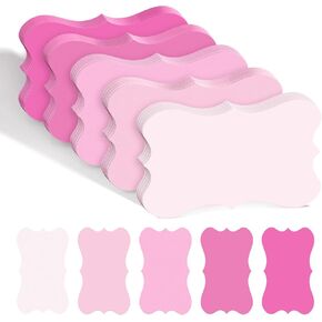 DI QIU REN 200 PCS Pink Index Cards 3x5 In Paper Blank Colored Index Cards for Note Lavender Cardstock Cute Wedding Index Cards Invitation Cards Pink Thank You Cards for School Studying Student Office