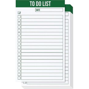 Jot & Mark To Do List 3 x 5 Inches Vertical Index Cards - Green (Pack of 100)