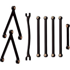 Alum FCX24M Link Kit Steering Links & Y-Links for 1/24 FMS FCX24M RC Crawler Upgrades Part