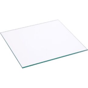 Plymor 5" Square, 3mm Thick Non-Beveled Clear Glass