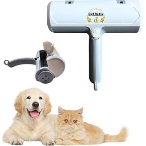 Pet Hair Remover Pet Hair Roller, Pet Hair Remover and Lint Roller - Cat and Dog Hair Remover Roller, Cat and Dog Hair Remover for Furniture, Couch, Clothing and Bedding - Reusable Hair Removal Tool
