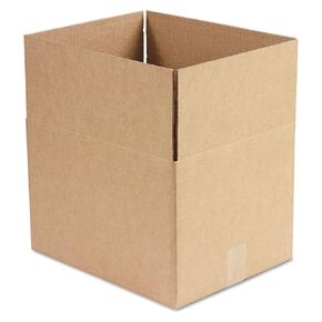 Universal UFS151210 12 in. x 15 in. x 10 in. Fixed Depth Shipping Boxes - Brown Kraft (25/Bundle)