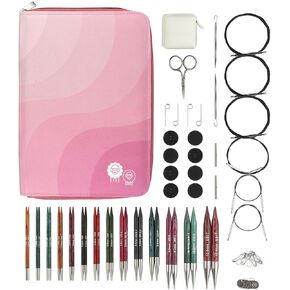 تم تعيين إبر Knitpro Dreamz Grande القابلة للتبديل 5 "(13 سم)