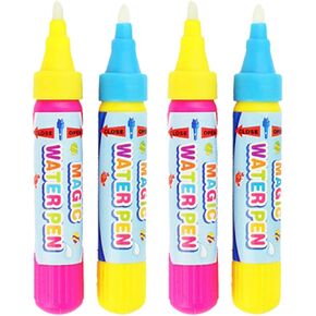 Rangebow Water Doodle Les Magic Water Presacts لجميع الحصير المائي الرسم في ماء Aqua Drawing Paints Drawing Drage Doodle Magic (4 أقلام)