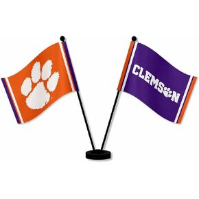 WinCraft Clemson Tigers Desk and Table Top Flags