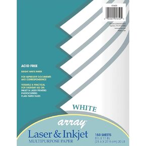 Pacon 101650 Multi-Purpose Paper, White, Letter - 8-1/2" X 11"
