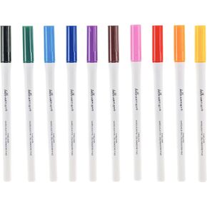 Fineliner Pens, Set of 10, Vibrant Colors, Vibrant, For Artists, Journaling, Coloring, Home or Classroom Use, Non-Toxic