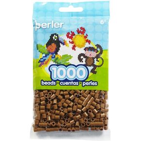 Bulk Buy: Perler Beads 1,000 Count Light Brown (3 Pack)
