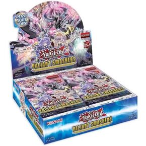Konami Yu-Gi-Oh! TCG: Valiant Smashers Booster Box, KON86347, Blue