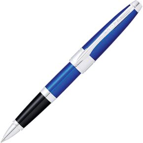 Cross Apogee Translucent Blue Lacquer Rollerball Pen