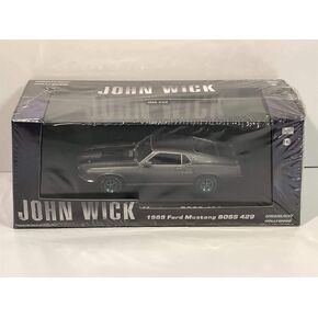 Greenlight 86540 1: 43 John Wick (2014) - 1969 Ford Mustang Boss 429 Die-cast Vehicle, Multicolor