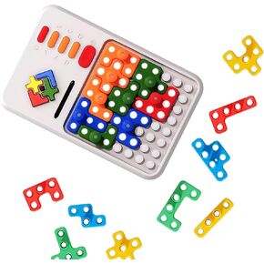 Tendry Super Blocks Pattern Matching Puzzle Games, 1030+ Challenging Levels Kids Games, Brain Teaser Toys for Children and Teenagers, Christmas Birthday Gifts for Kids
