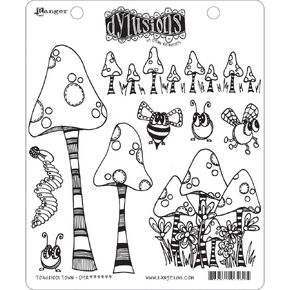 Ranger Dylusions Cling Stamp