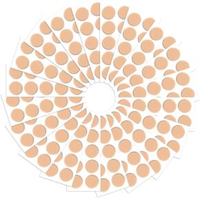 200pcs Earring Support Patches, Self-Adhesive Waterproof Earring Backs Earlobe Lifter, Non-Irritating Ear Lobe Lifting Pad Stickers Replacement for Supporting Heavy Earrings Studs Brooches