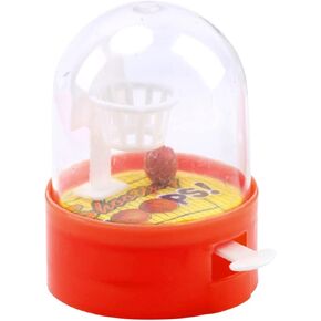 Red Mini Finger Basketball Shooting, Handheld Desktop Table Basketball for Desk Decor