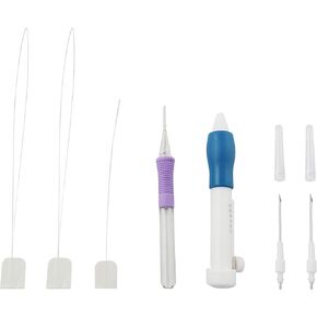 RLECS Punch Needle Set Embroidery Stitching Craft Tool Pricking Needle for Needle Punch DIY Sewing