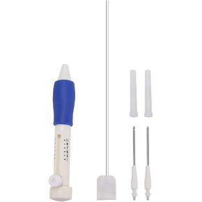 Embroidery Pen Set Knitting, Needle Punch Kit Magic Embroidery Pen Stitching Tool Punch Needle Sewing Accessories ABS Plastic for DIY Craft