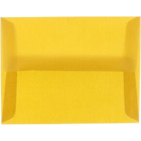 ورقة مربى A2 مظاريف دعوة Vellum الشفافة - 4 3/8 × 5 3/4 - الذهب - 50/حزمة in Kuwait