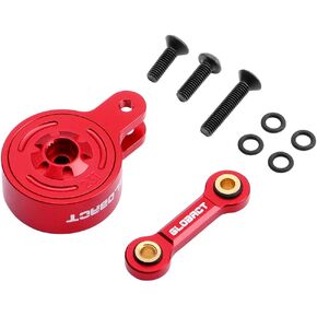 GLOBACT 23T Direct Mount Servo Saver with Link for ARRMA 1/10 Big Rock Granite KRATON Outcast SENTON VORTEKS 1/8 Infraction Mojave Typhon Vendetta Replace ARA340181