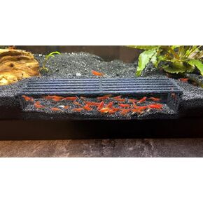 Shrimp Breeding Hide - Shrimp Cave & Tunnel - Aquarium Black