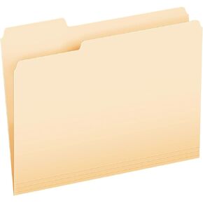Pendaflex Essentials ، مجلدات ملفات ، حجم الرسالة ، 1/3 قطع ، مانيلا ، 100 لكل صندوق (752 1/3)