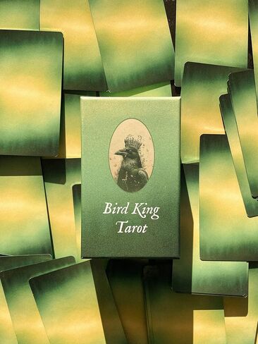 Bird King Tarot, Tarot Cards Deck with Guidebook for Beginners to Experts (in PDF), 78-Card Deck + Extras, Premium Quality Tarot Deck About Nature in Saudi Arabia