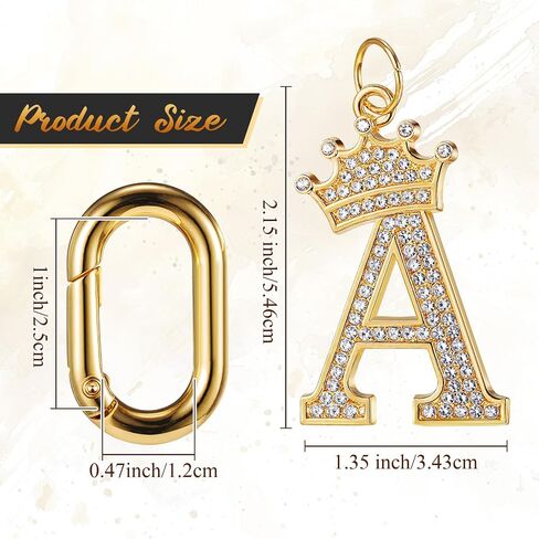 Tallew Dog Pet ID Tag, Letter Shapes Dog Collar Charm Name Tags Pet Personalized Dog Tag with Bling Rhinestones for Most Anti Lost Collar for Christmas Birthday Party Daily Decorations Gift in Saudi Arabia