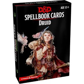 Dungeons & Dragons Spellbook Cards: Druid (D&D Accessory), Black