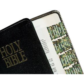 Tabbies Forest Camo Bible Indexing Tabs, Old & New Testaments, 90 Tabs Including 66 Books, 11 Reference, 6 Personal, 7 Write-on Tabs (58411)