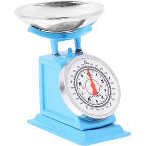 Miniature Mechanical Scale Model for Dollhouse - 1:12 Scale Zinc Alloy Decor in Blue - Realistic Design for Desktop Display and Photography Props