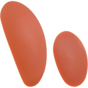HARFINGTON Pottery Ribs Soft Silicone Rubber Clay Ceramic Sculpting Tools for Finishing Shaping and Smoothing Removing Finger Marks Small & Large