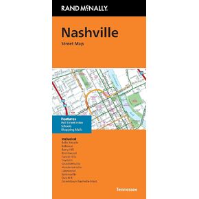 Rand McNally Folded Map: Nashville Street Map