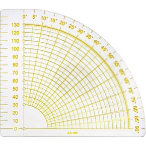VViViD Quilting Ruler Templates (90 Degree Protractor)