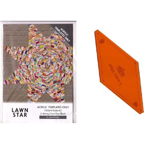 Jen Kingwell Acrylic Template Set for Quilting - Lawn Star