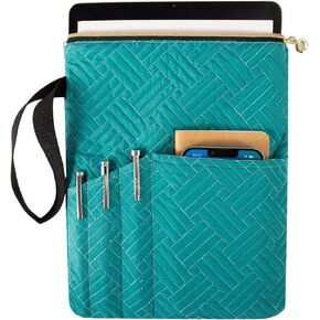 Book Sleeve with Zipper, Book Covers for Book Lovers,Pocket Book Covers for Paperback Hardcover Bible Book Lovers Gift Book Sleeve Pouch,Portable Book Protector Cover Bag,11"X9" Book Protector