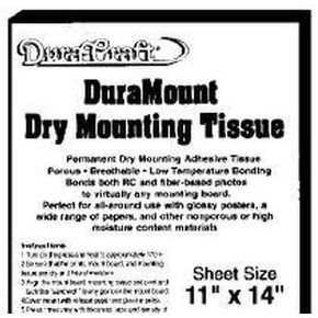 DuraCraft DuraMount Dry Mounting Tissue (11" x 14", 25 Sheets) in Saudi Arabia